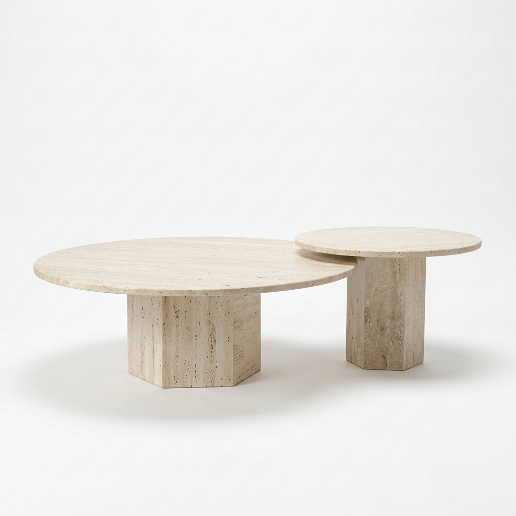 Orva coffee table set right studio view