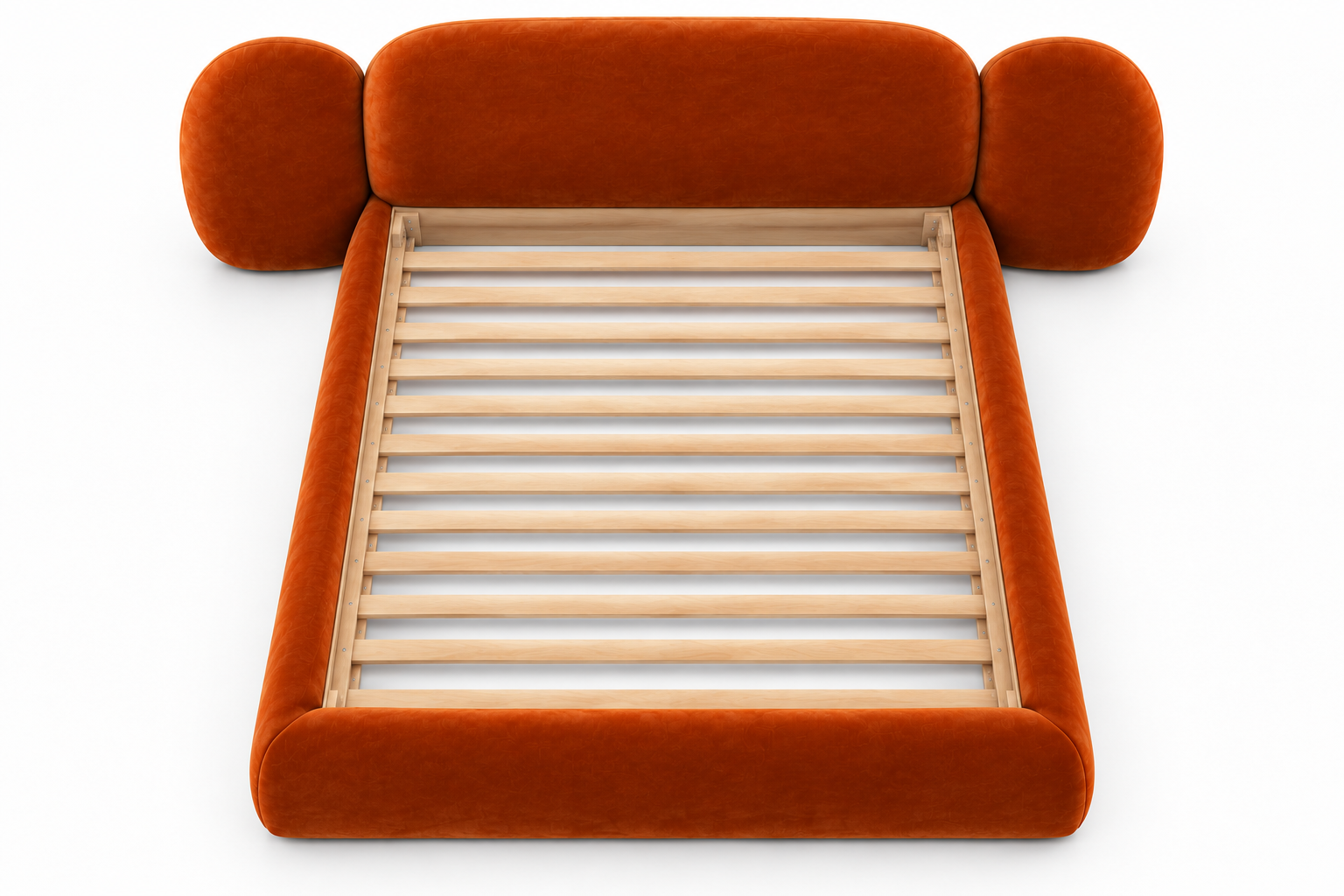 Orin Sculptural Upholstered Bed
