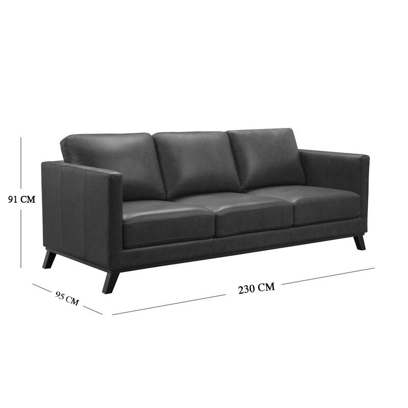 Jack Leather Sofa Set