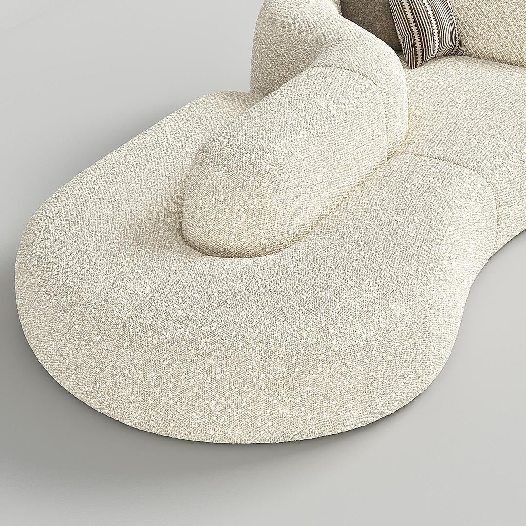 Java Sofa / Off-White Boucle