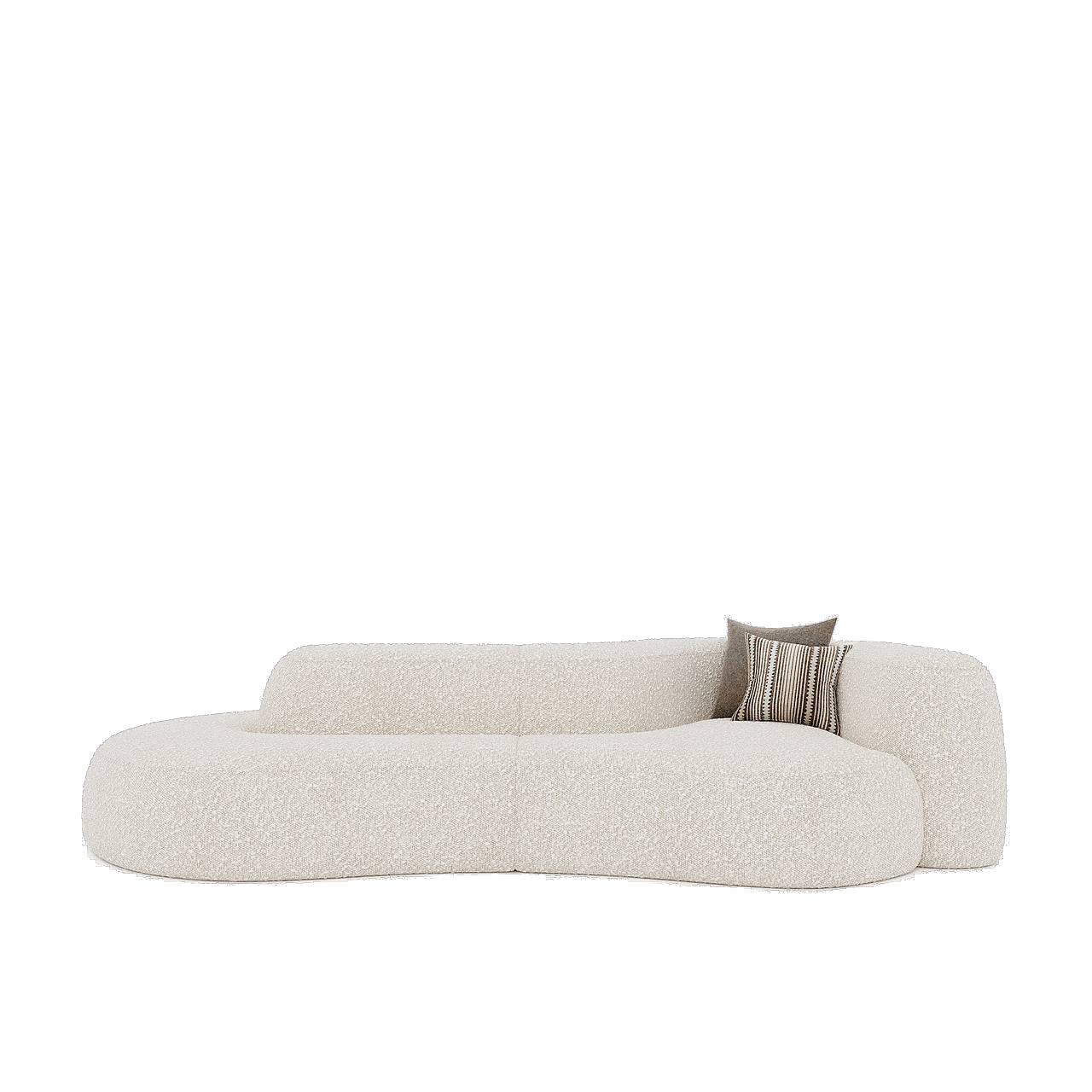 Java Sofa / Off-White Boucle