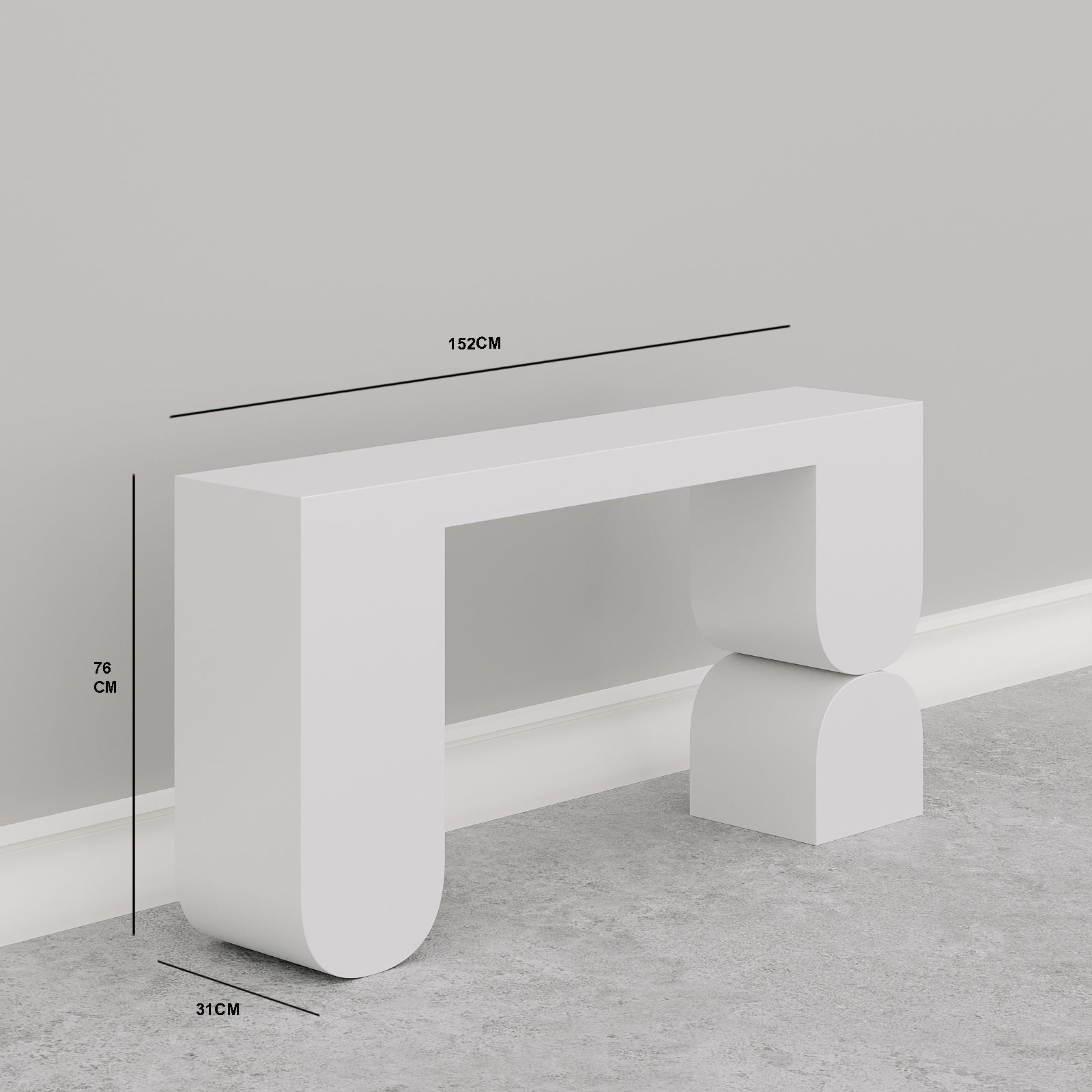 Alvin Console Table / 152 x 31 CM