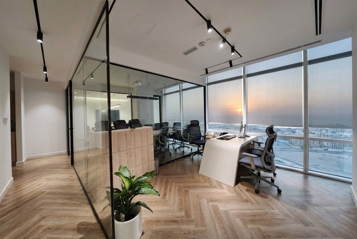 Landscape office expansion