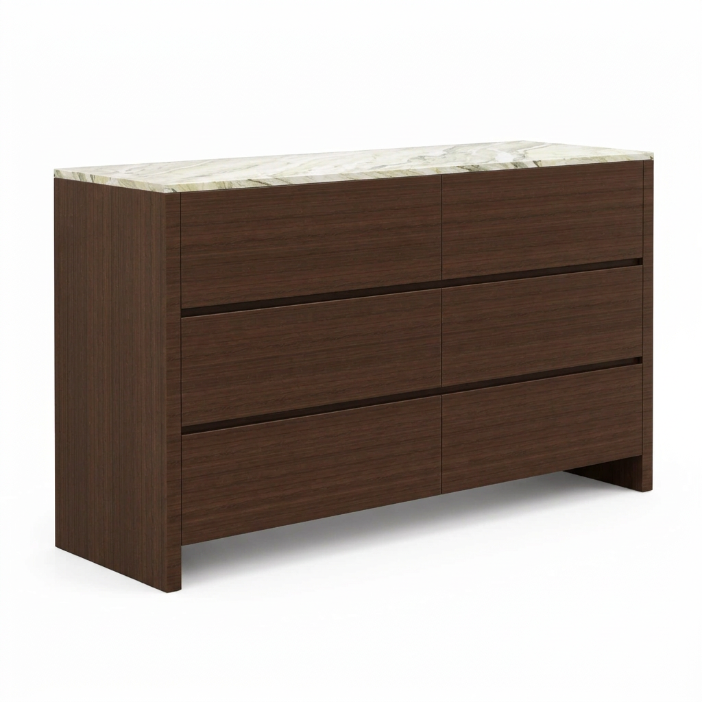 Lennox dresser left-angle view