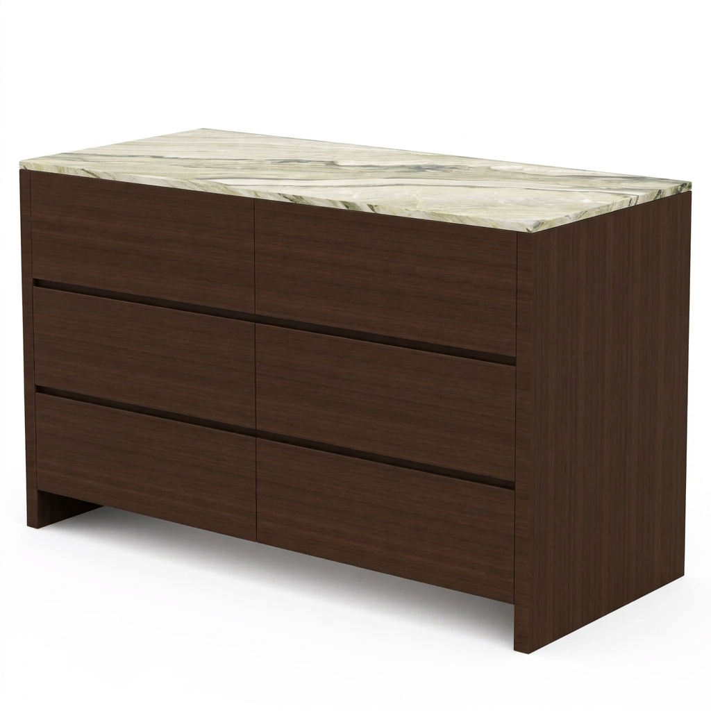Lennox dresser right-angle view