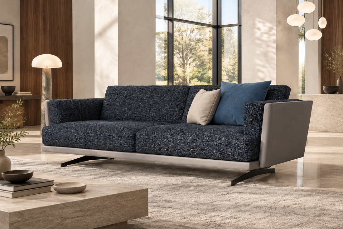 Lior sofa in a luxury modern living room