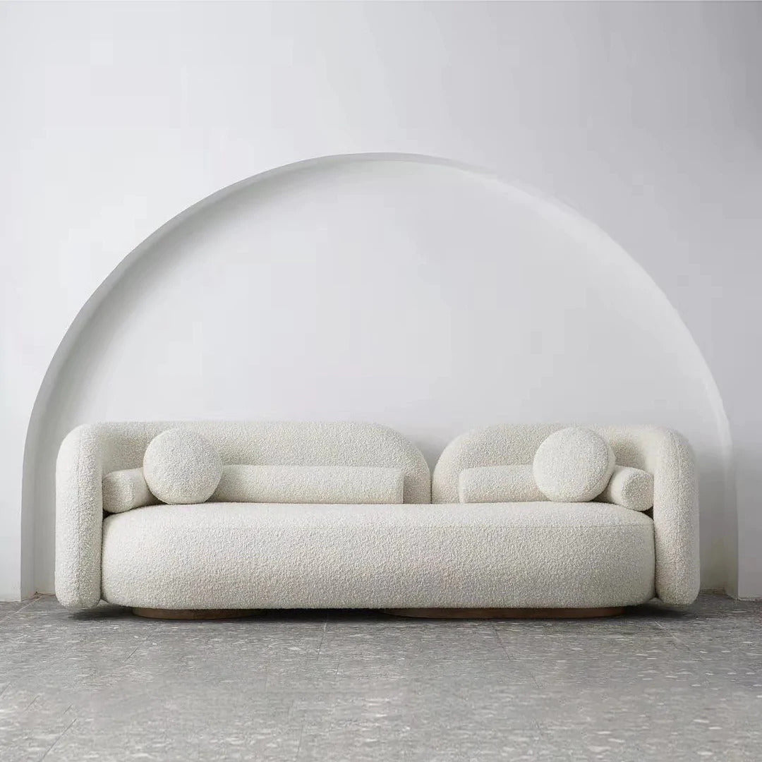 Luca 2S. Sofa / Boucle Upholstery