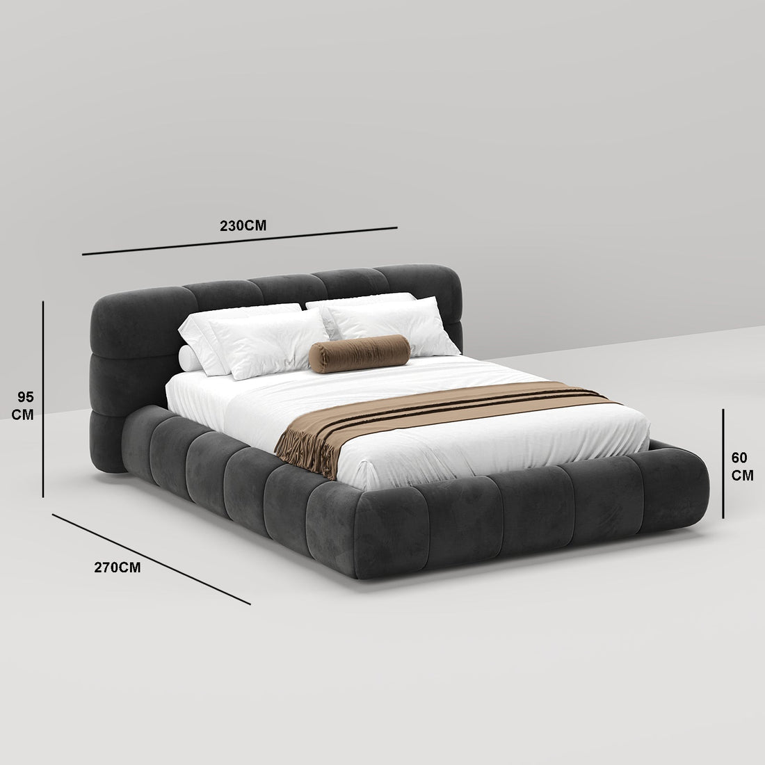 Lumi Bed / مخمل تنجيد