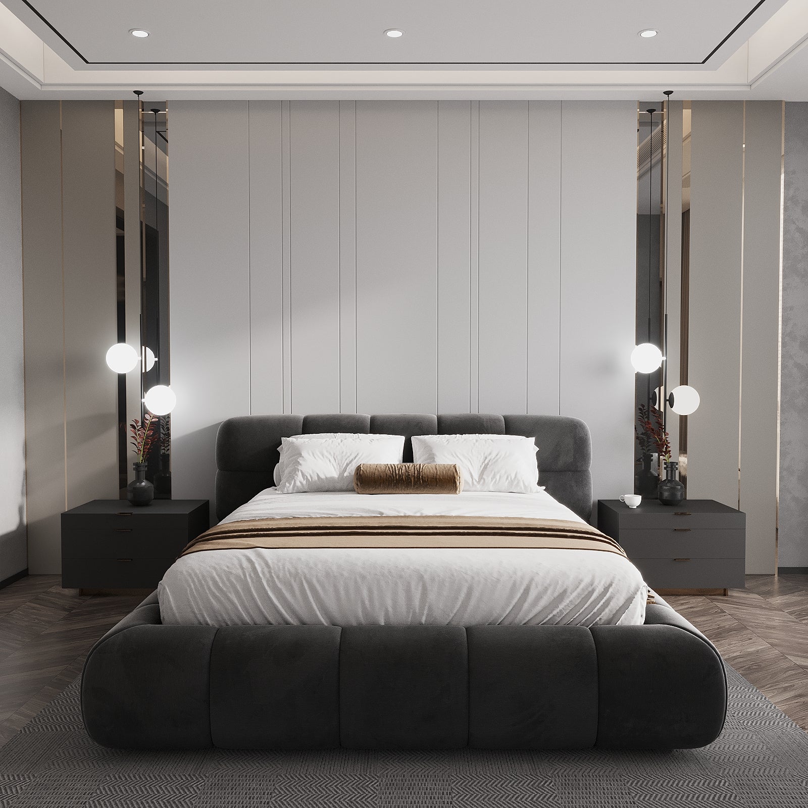 Lumi Bed / مخمل تنجيد