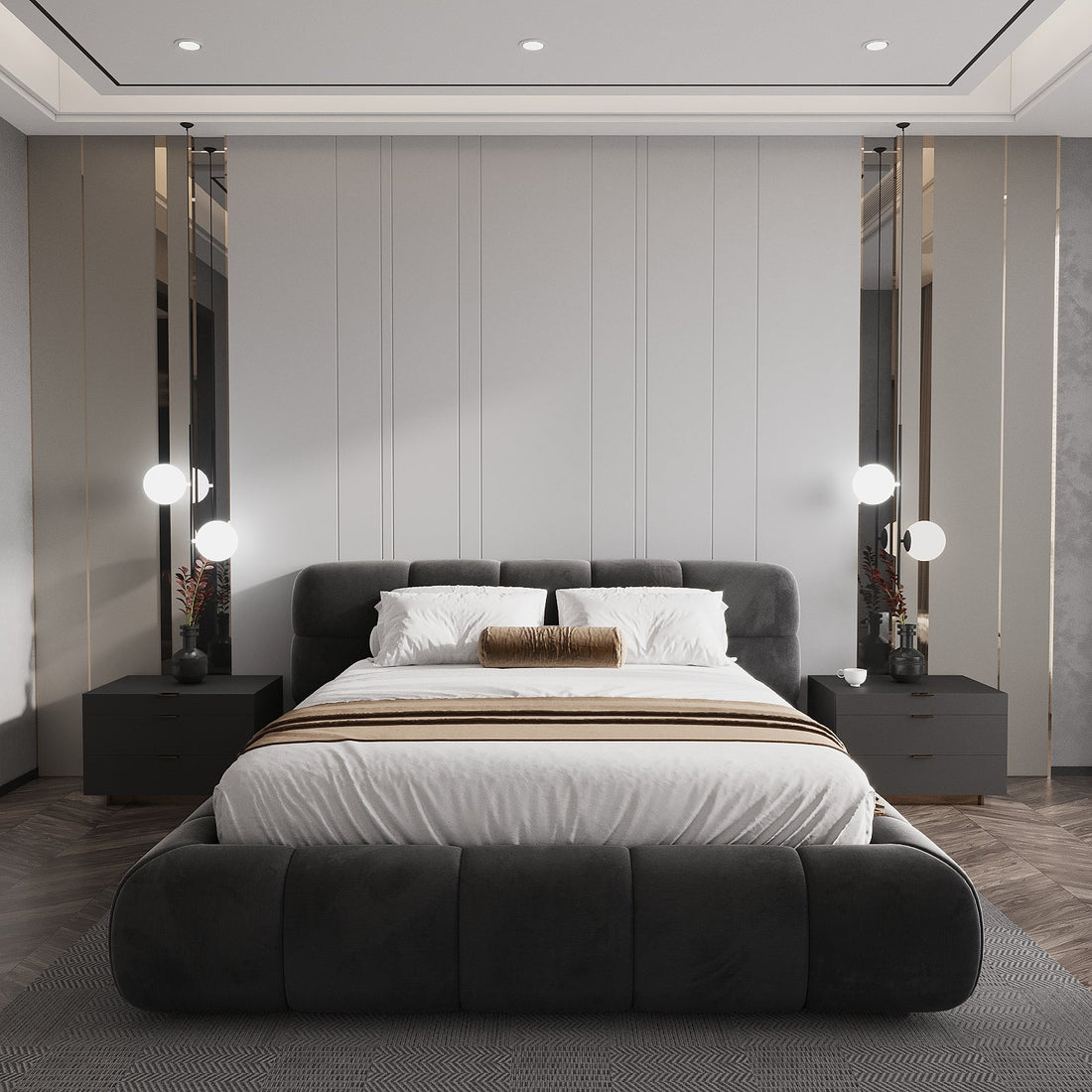 Lumi Bed / مخمل تنجيد