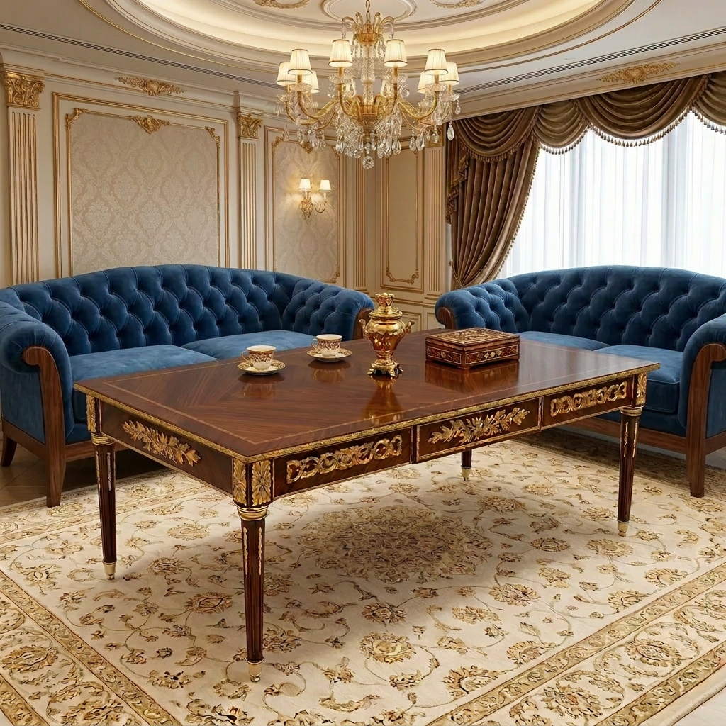 Luvienne coffee table in a palace majlis
