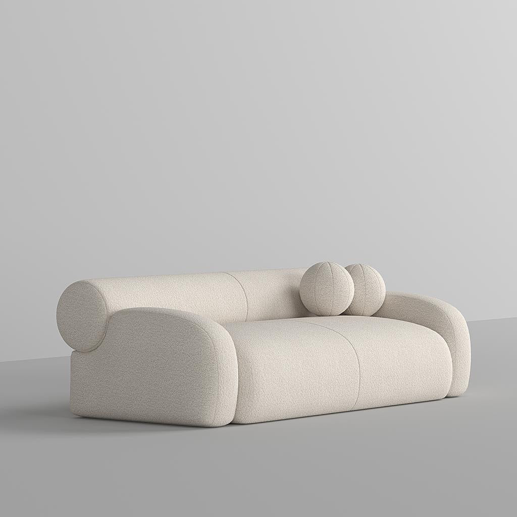 Malta Sofa 2S / Off-White Boucle