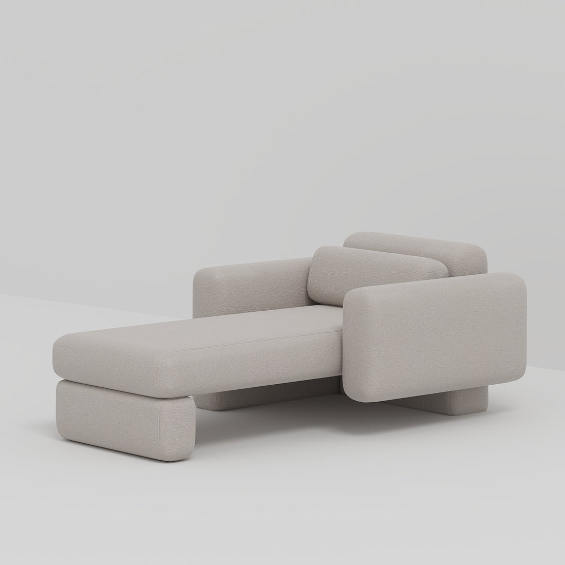 Matcha Day Bed / Greige Soft Boucle