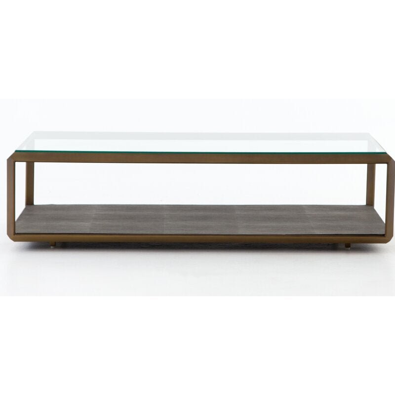 Maverick Glass Coffee Table