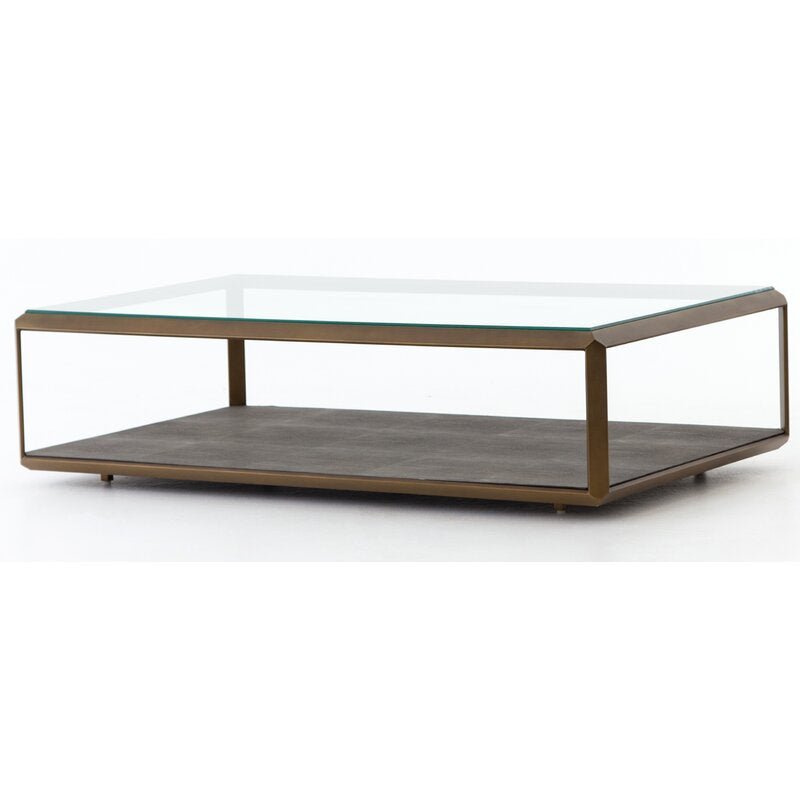 Maverick Glass Coffee Table