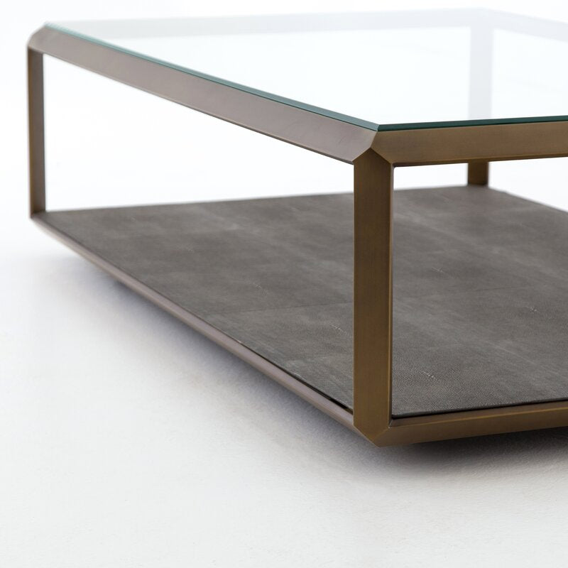 Maverick Glass Coffee Table