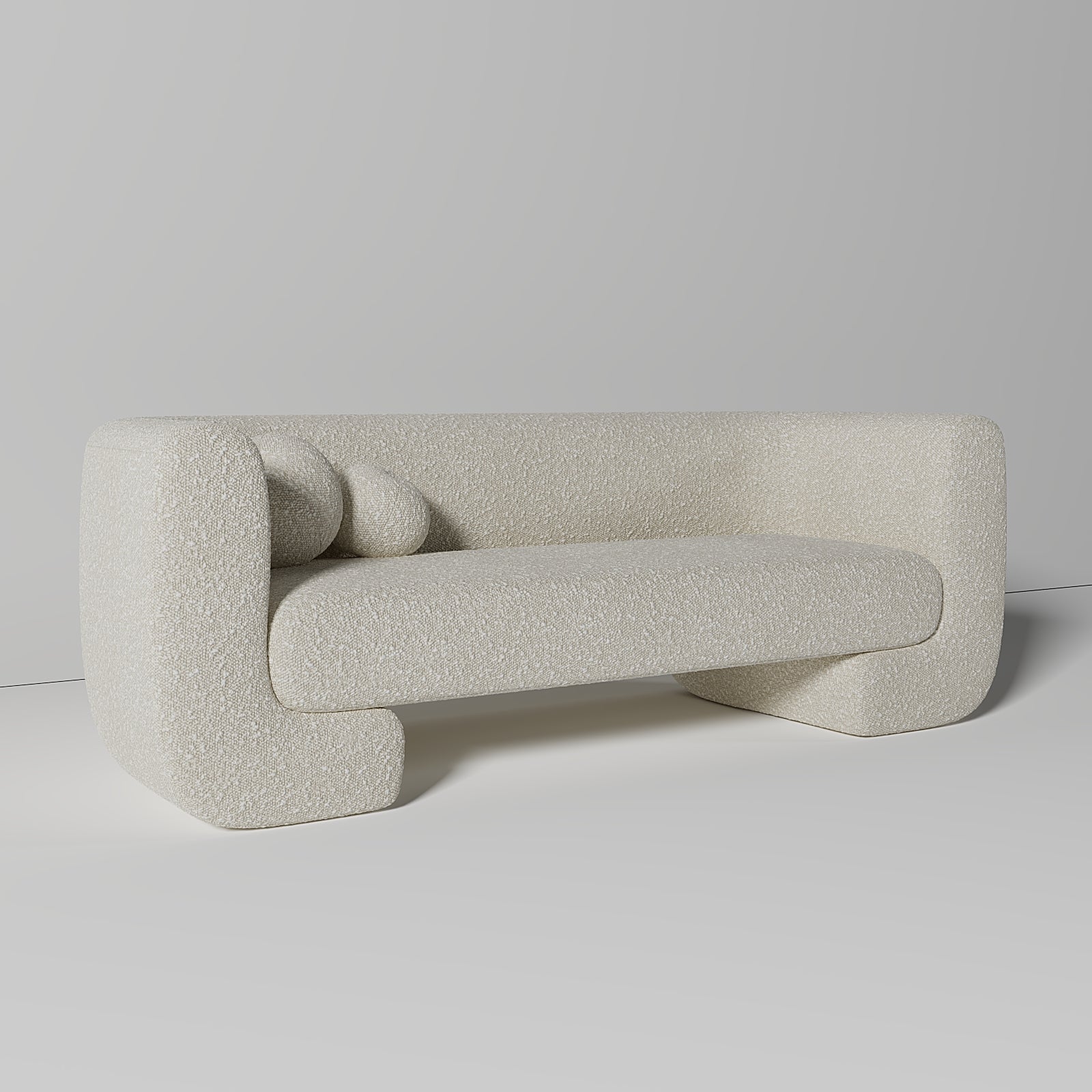 Mistral Sofa 3S  / Off-White Boucle