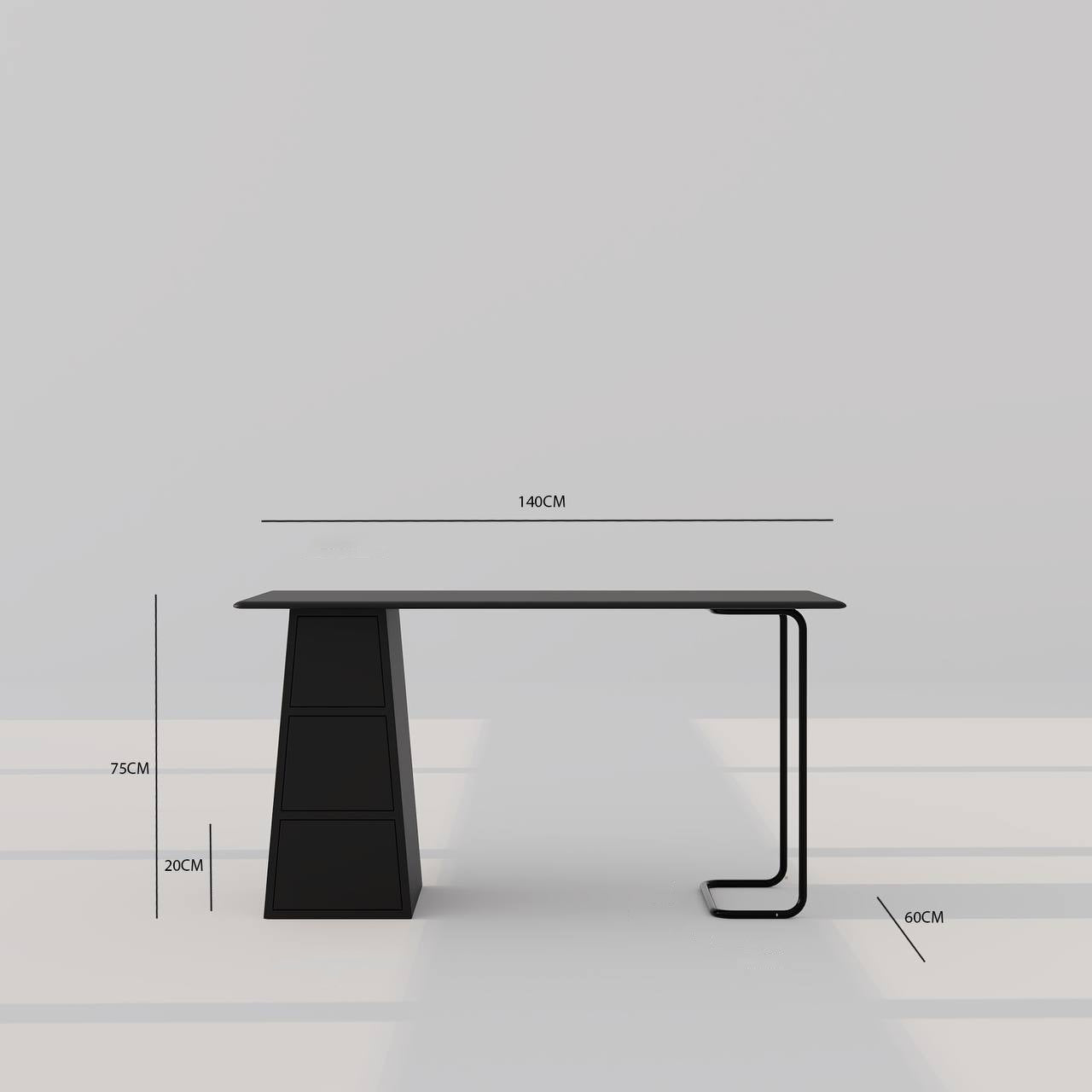 Pyramid Office Desk / 140 x 60 CM