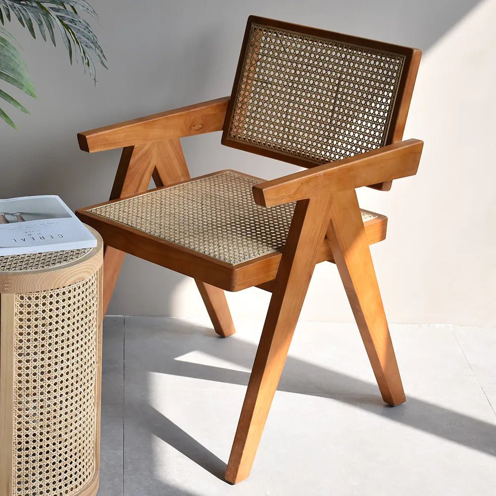 Paisley Beech Wood Chair  / 60 x 51 CM