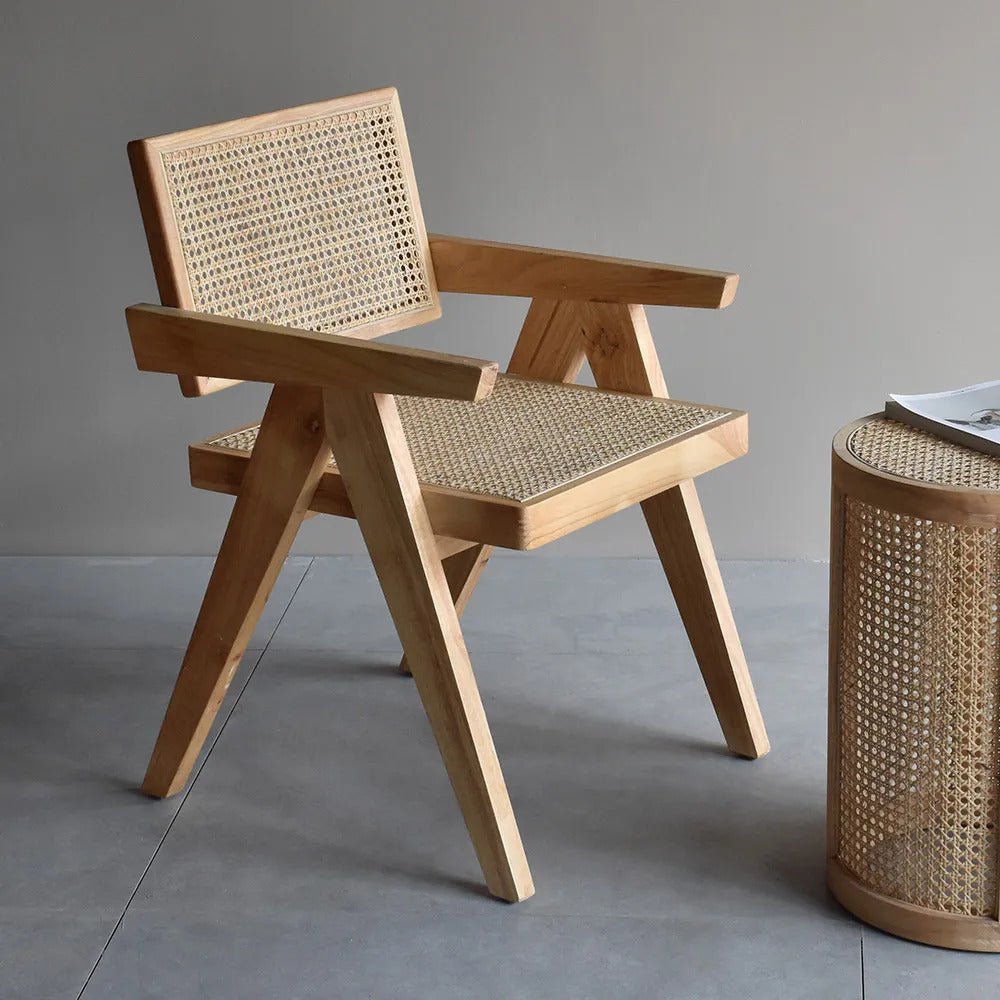 Paisley Beech Wood Chair  / 60 x 51 CM