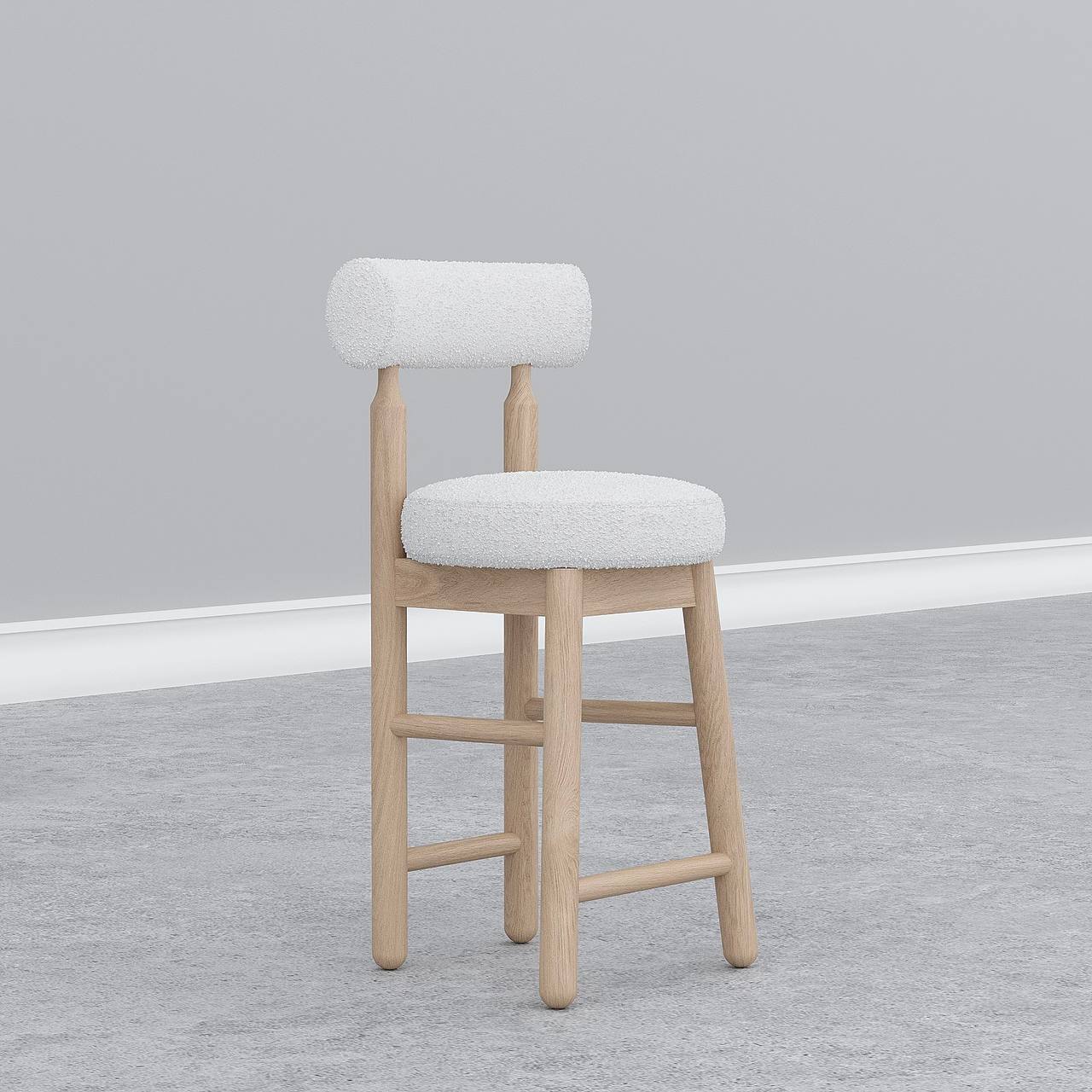 Rohan Bar Stool / 43 × 90 سم