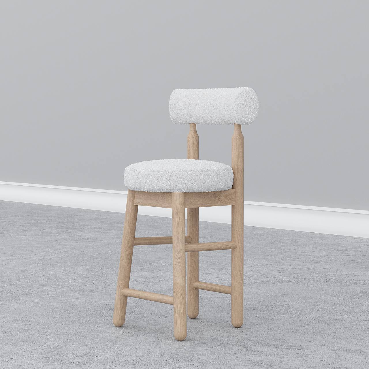 Rohan Bar Stool / 43 × 90 سم