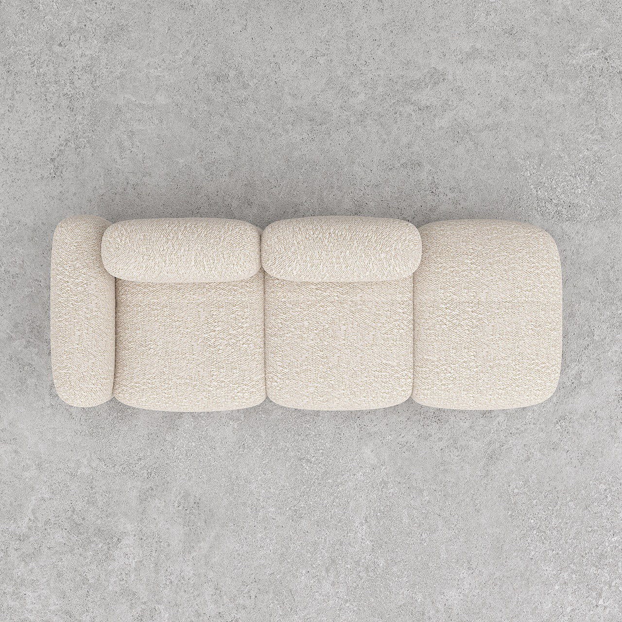 Marshmello Modular Sofa / Off-White Boucle