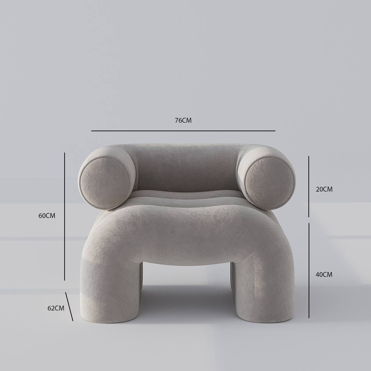 Omni Armchair / 76 x 62 CM