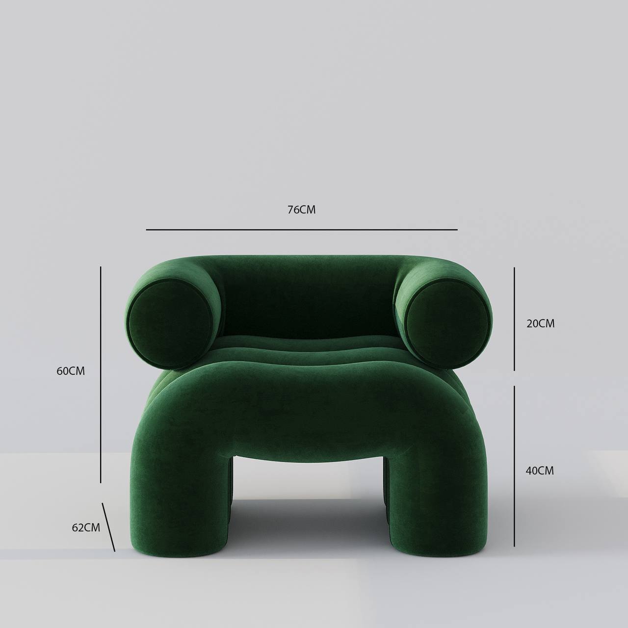 Omni Armchair / 76 x 62 CM