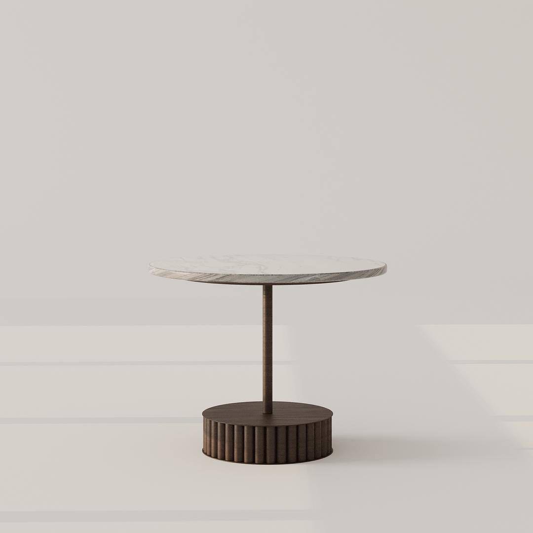 طاولة جانبية ياني / 60 × 48 سم