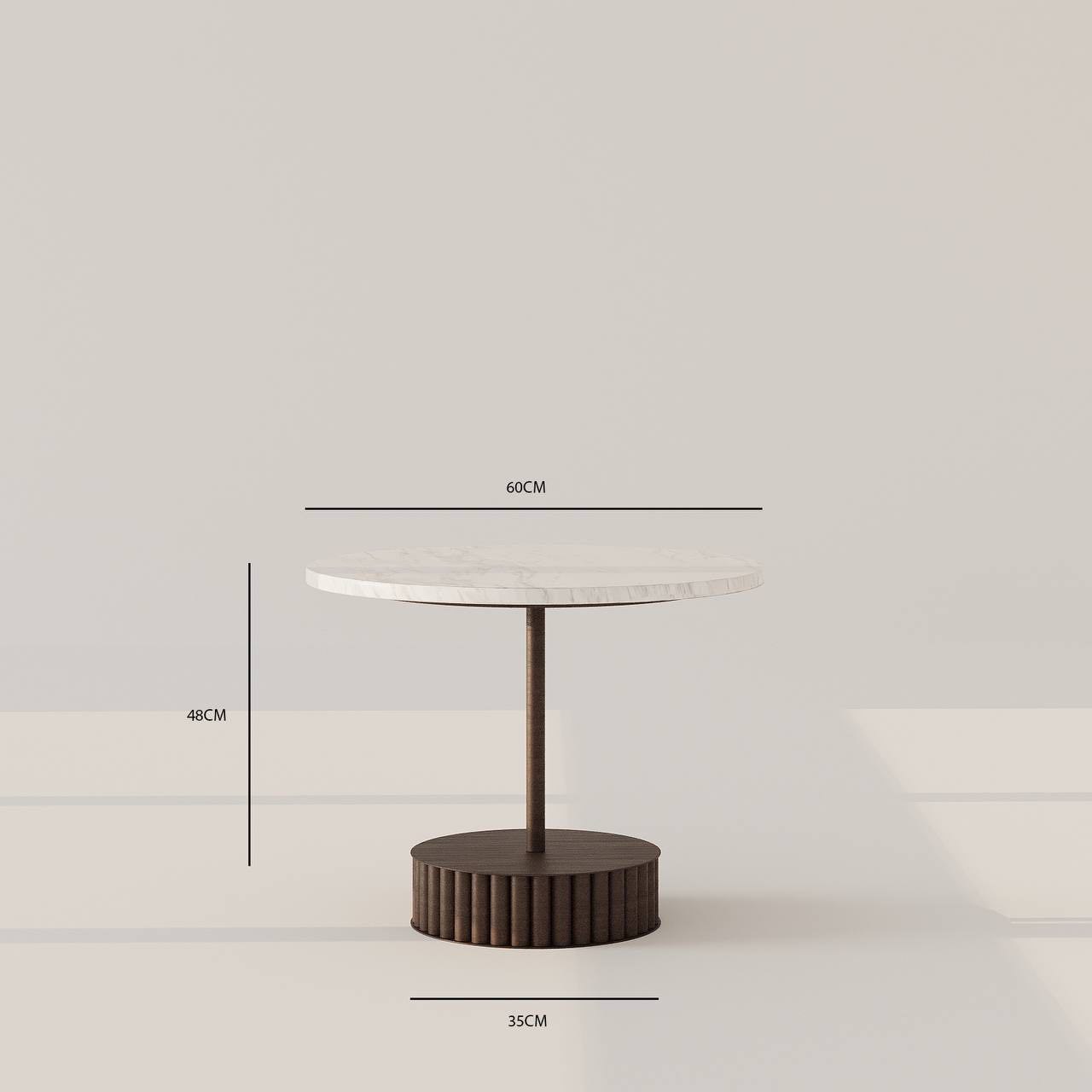 Yanni Side Table / 60 x 48 CM