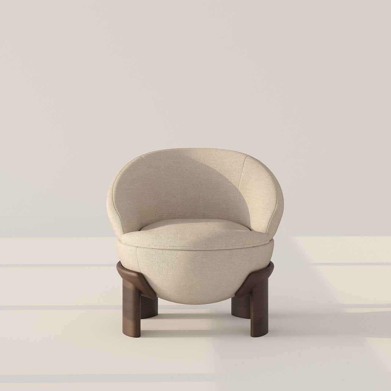 Reva Armchair / Premium Beige Linen