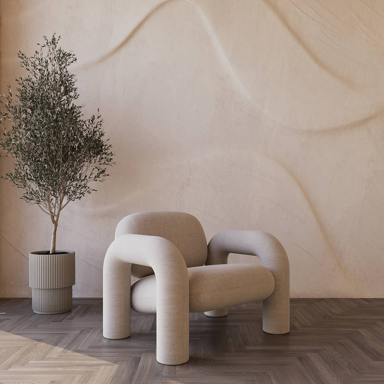 Delano Armchair / 100 x 85 CM