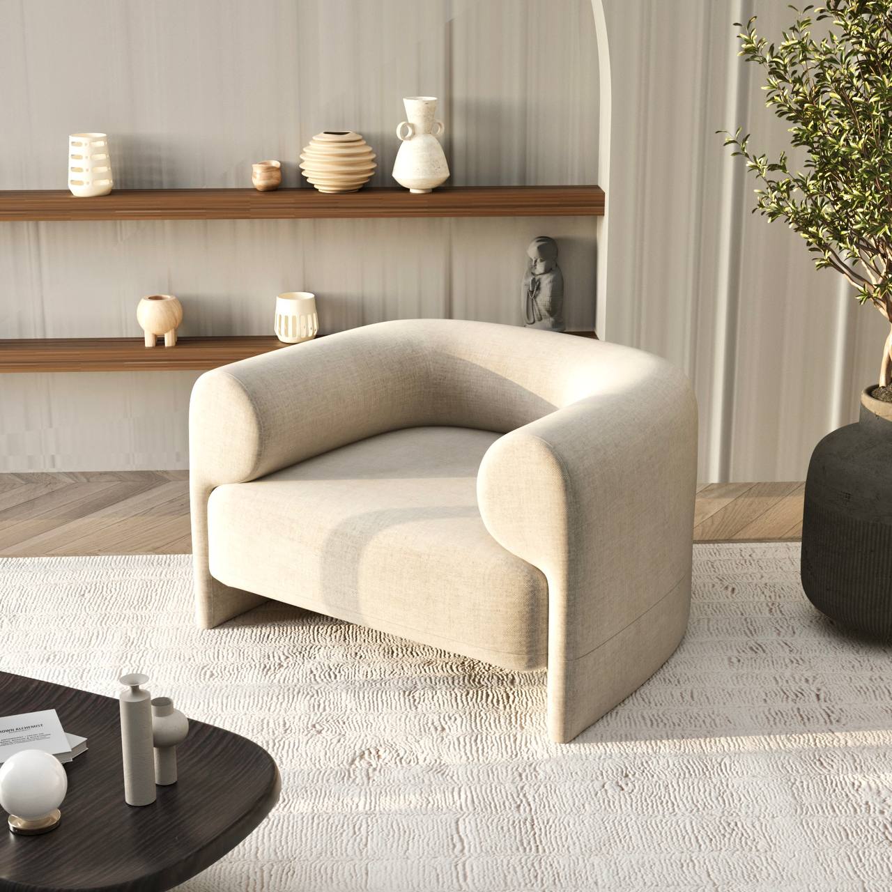 Henri Armchair / Premium Linen