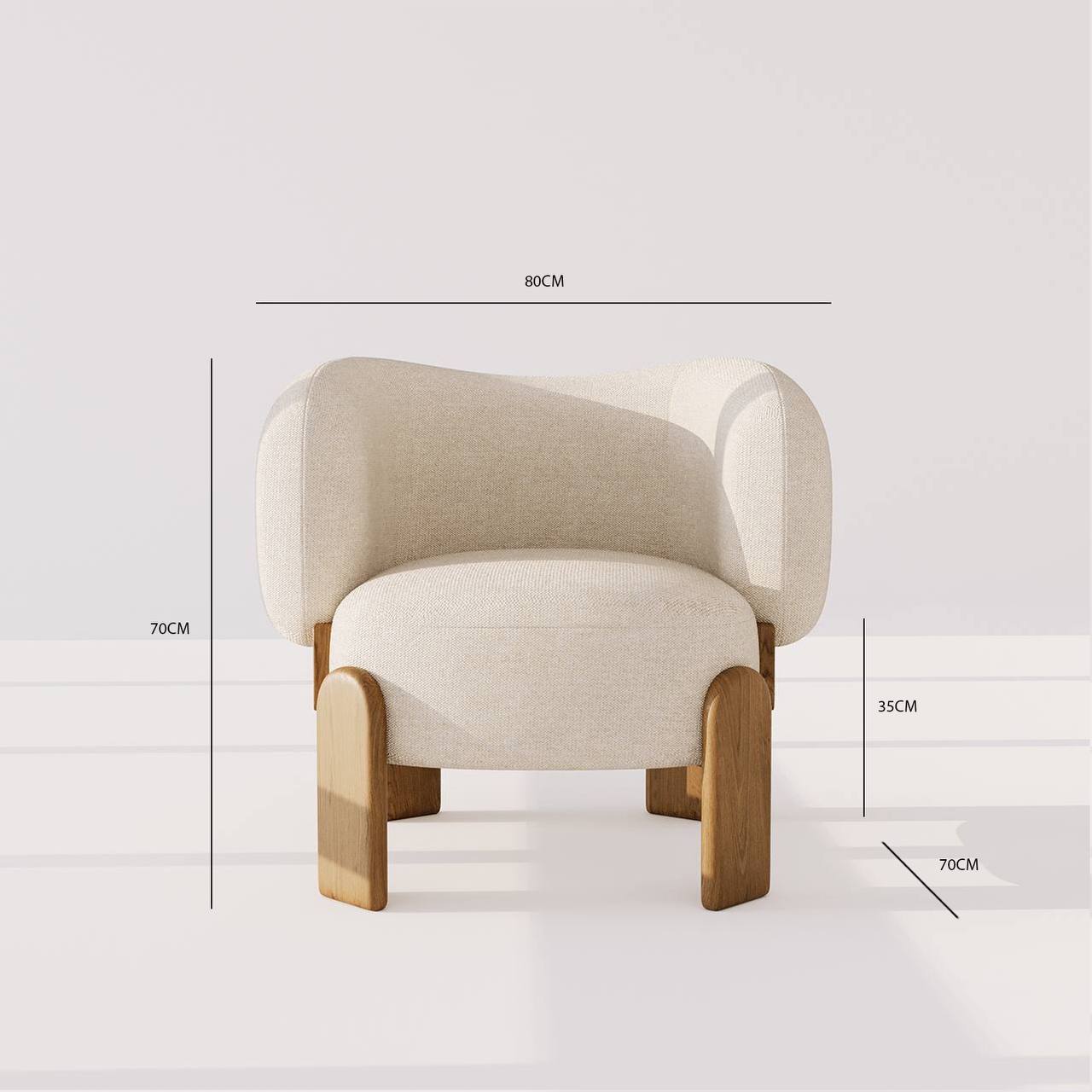 Savona Armchair / 80 x 70 CM