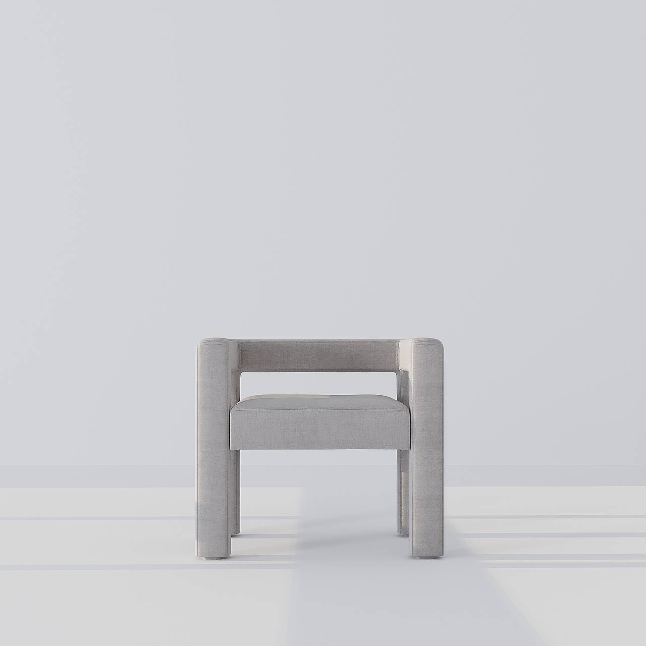 Julep Armchair / Premium Grey Linen