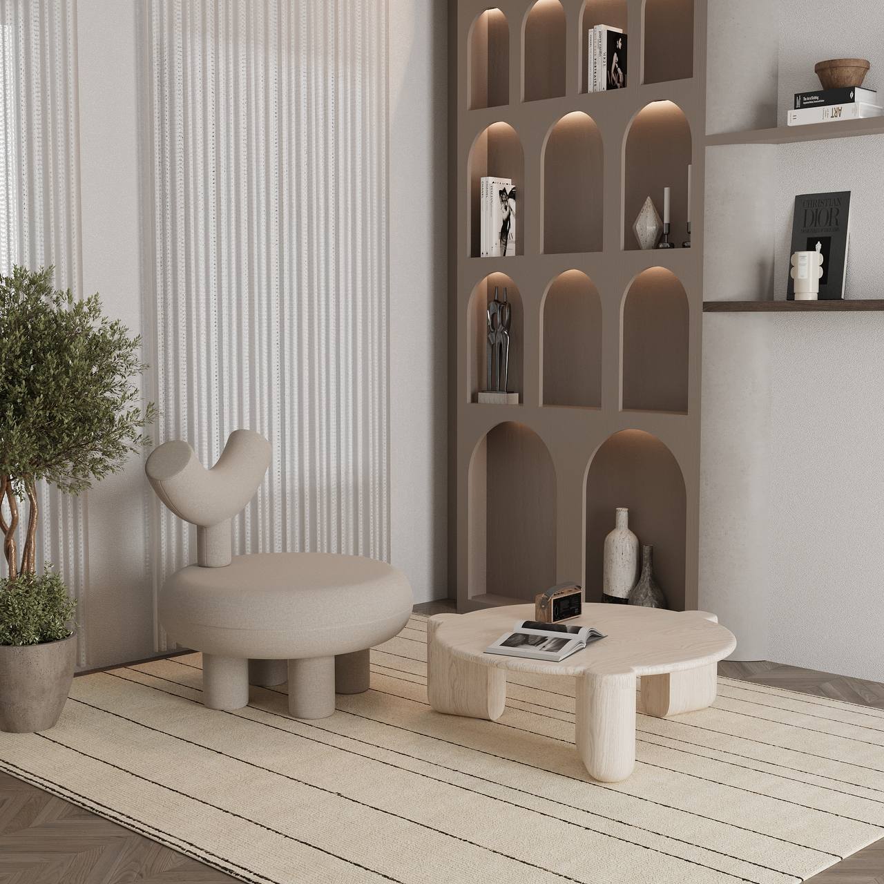 طاولة قهوة هافانت / 80 × 30 سم