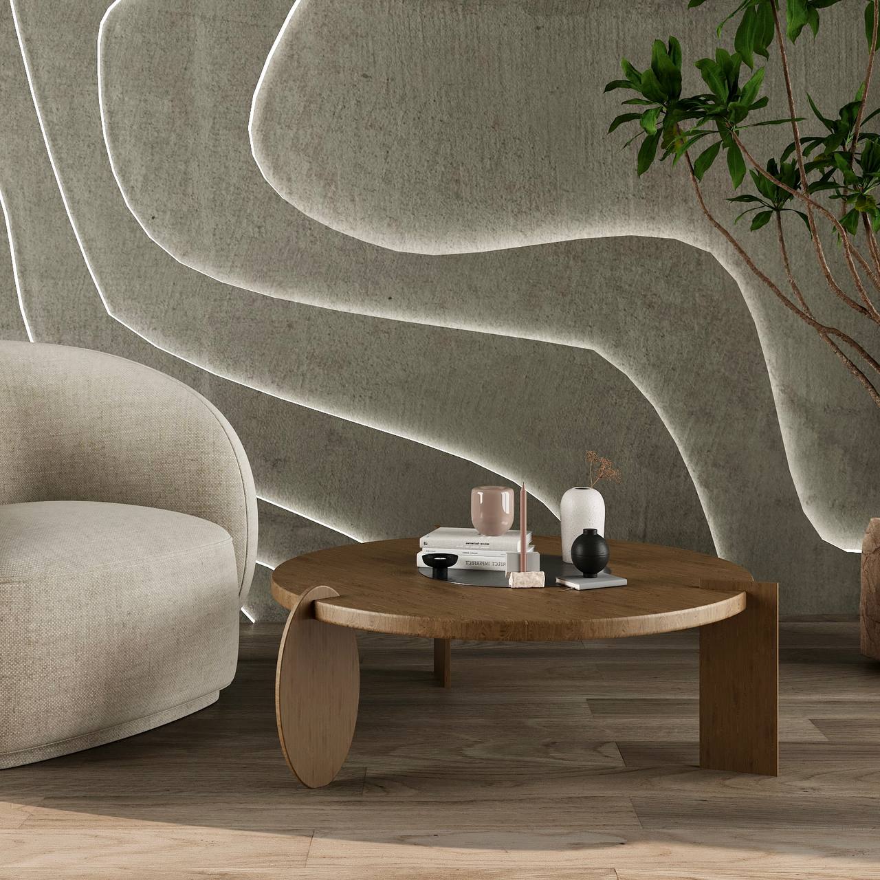 Gwen Coffee Table / 85 × 35 سم