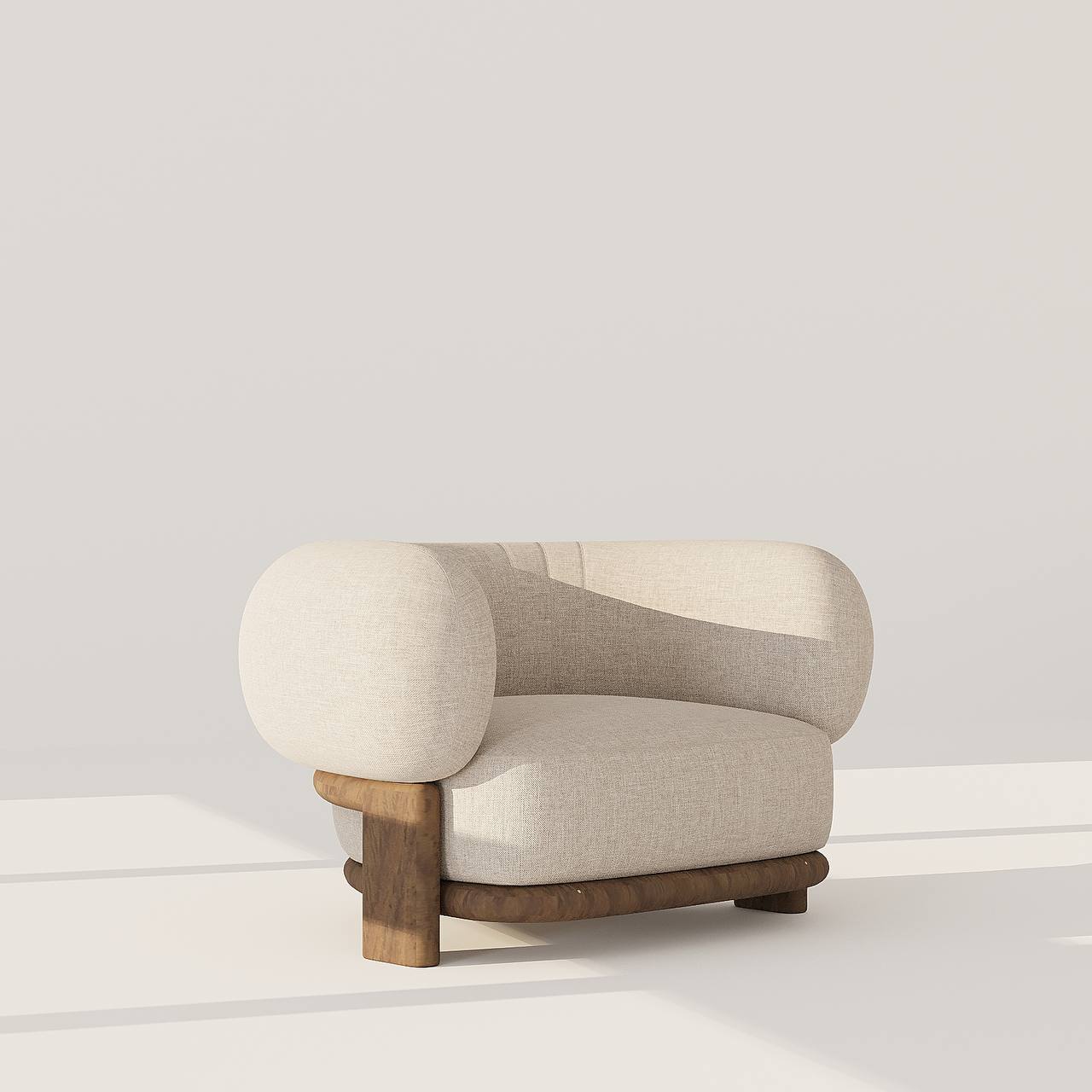 Elba Armchair / Premium Beige Linen