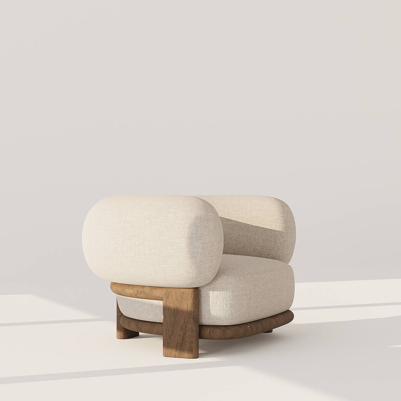 Elba Armchair / Premium Beige Linen