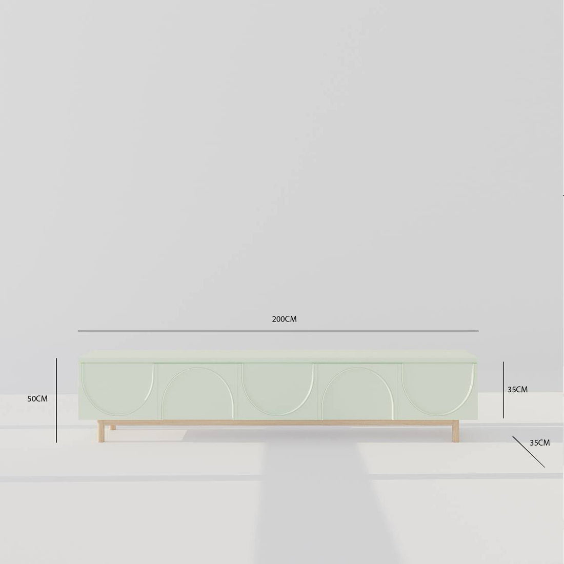 Walton TV Unit / 200 x 35 CM