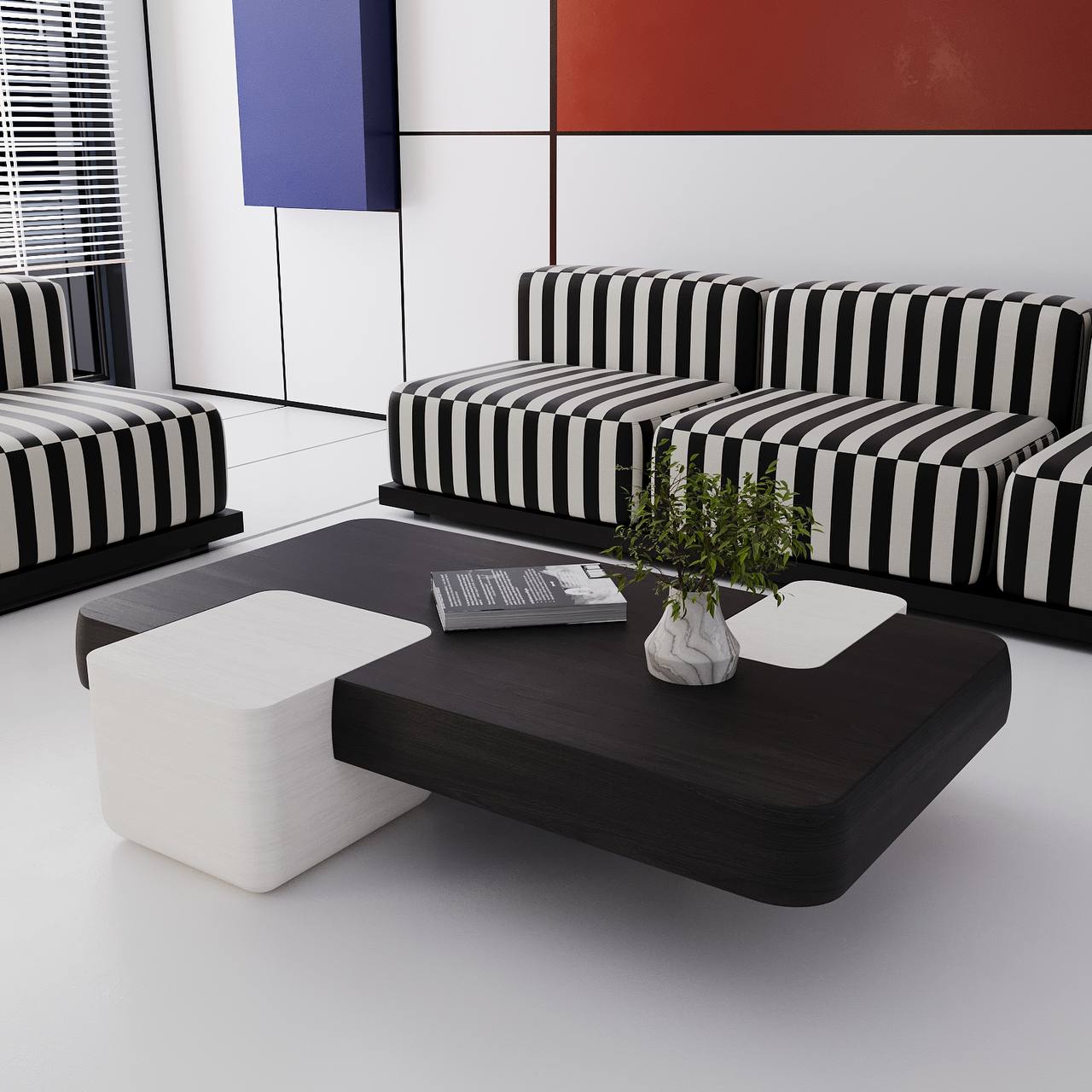 XO Coffee Table / 120 x 100 سم