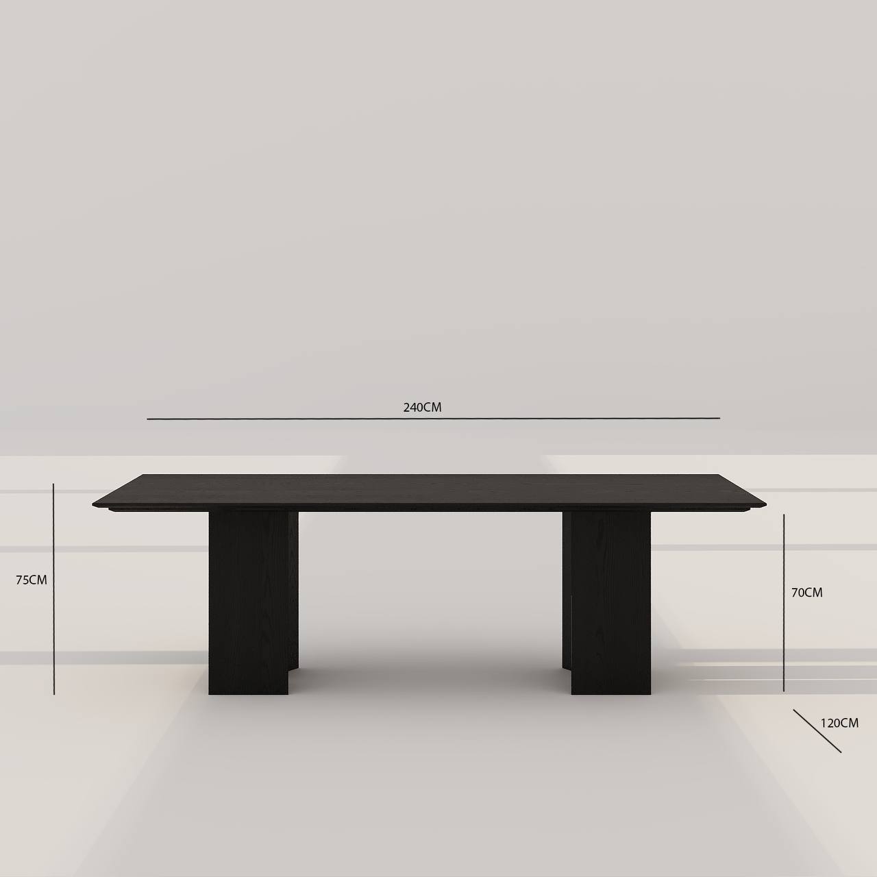 Sonali Dining Table / 240 x 120 CM