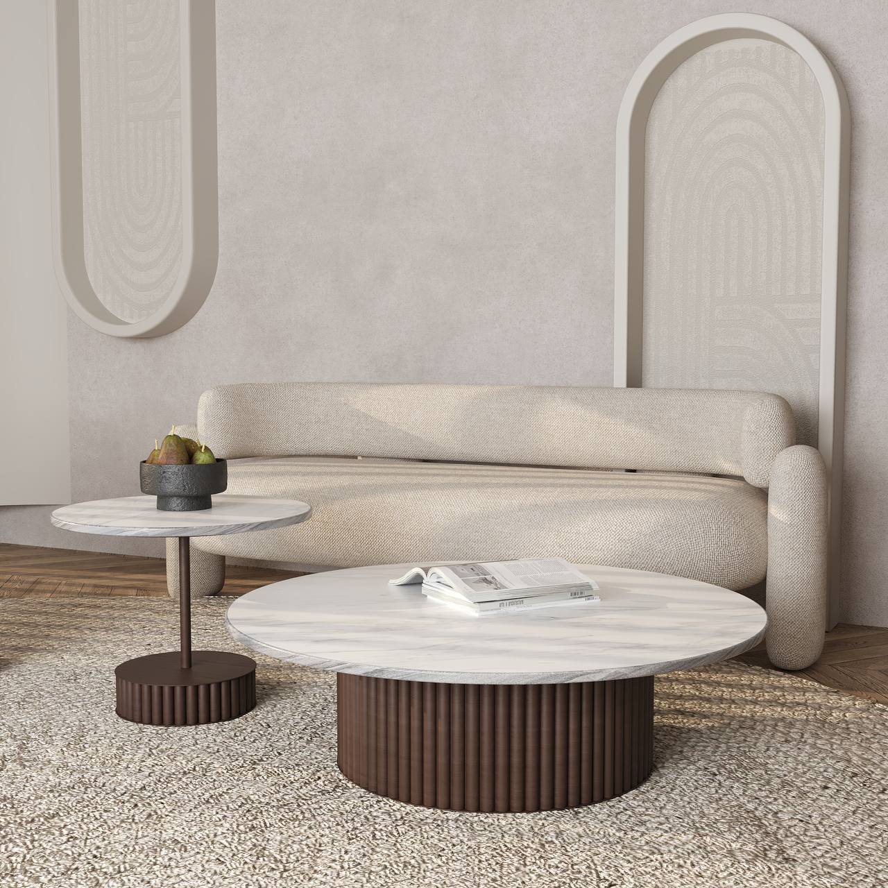 طاولة قهوة ياني / 110 × 35 سم