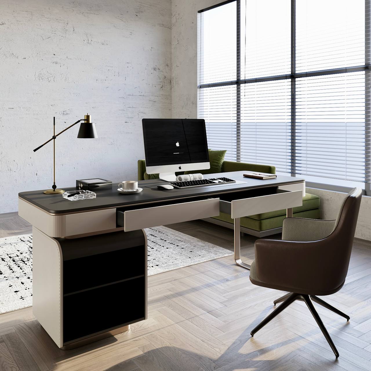 Vega Office Desk / 210 x 70 CM