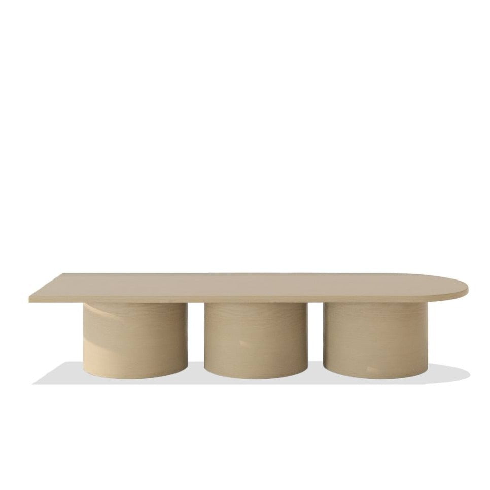 طاولة قهوة نورو من خشب البلوط / 85 × 30 سم