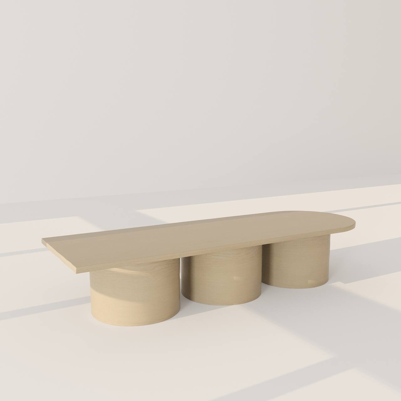 Nuru Oak Coffee Table / 85 x 30 CM