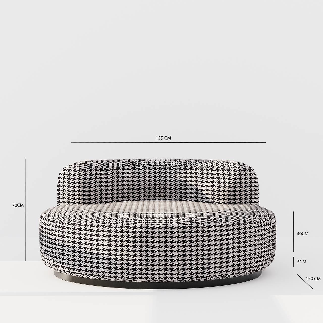 Tortello Day Bed 2S / 150 x 70 CM