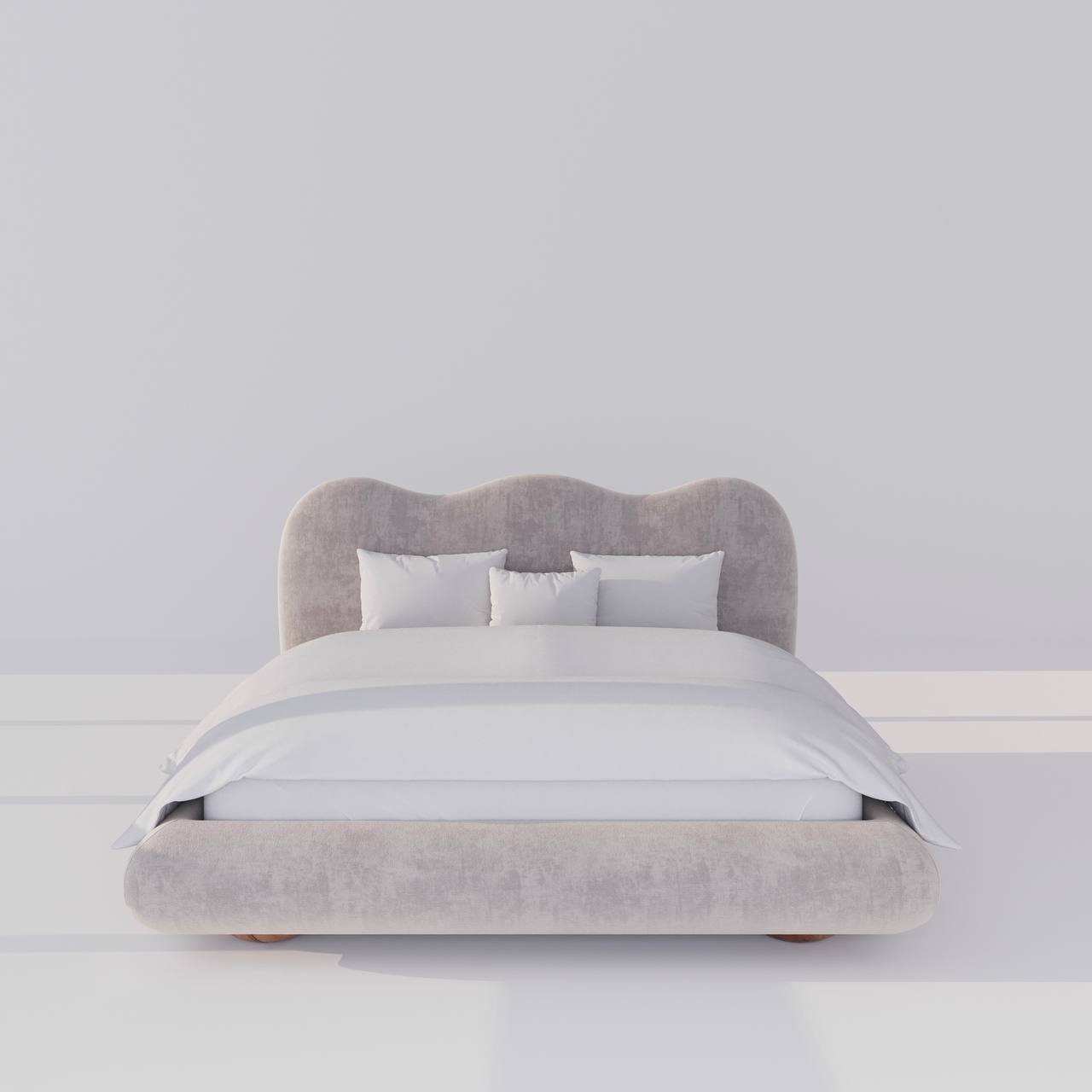 Noami Bed / Premium Velvet