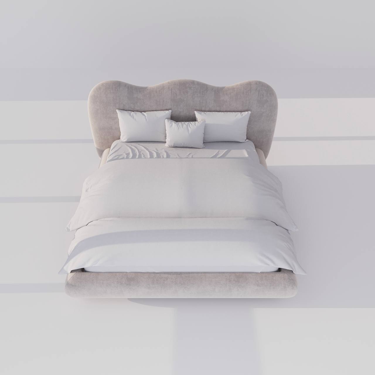 Noami Bed / Premium Velvet